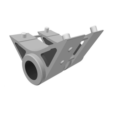 Tail skid brackets x2