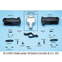 Kit de conversion pour tête rotor sans barre de Bell