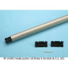 Aluminium tail boom 20 x 0.8 x 780 mm silver