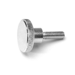 Tornillo moleteado M 4 rosca exterior