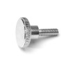Tornillo moleteado M 4 rosca exterior