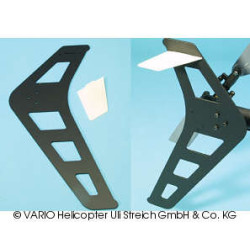 Kit empennages grand en aluminium