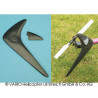 Kit empennages carbone, laminé