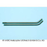Varilla de empuje curvada, 2.5 x 91 mm