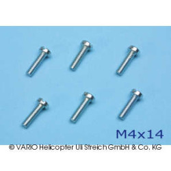 Zylinderschraube M 4 x 14Ord.No. 90322