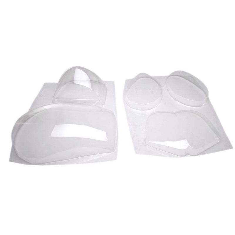 Juego de cristales para Hughes 500 E transparentes