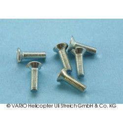 Slotted countersunk screw M 3 x 10