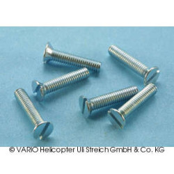 Slotted countersunk screw M 3 x 14