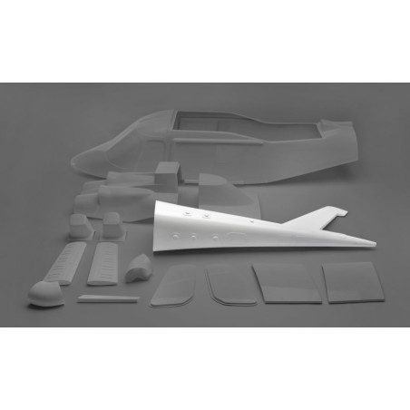 Heckausleger Agusta mit Leitwerk