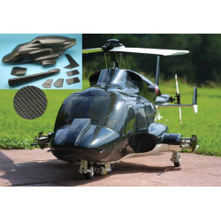 AIRWOLF 1:8 - Fuselage kit