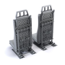 Asientos del piloto x2 BO 105 1:6