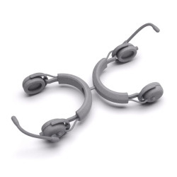 Auriculares x2 para piloto muñeco