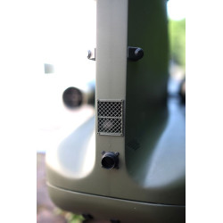 Rejilla de ventilación en la cúpula trasera