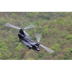 Kit de fuselaje eléctrico Chinook 1:7.5 que incluye mecanismo tándem