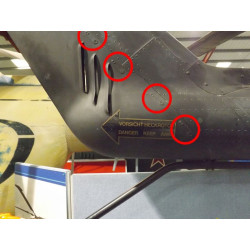 Bloqueos de tapa trasera x24