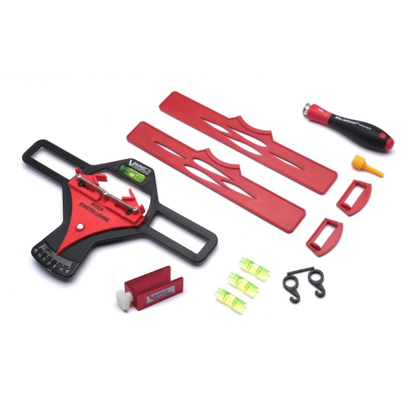 Rotor head setting-up tools