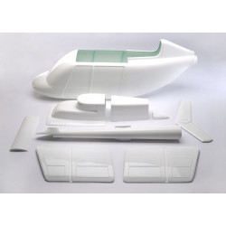 GRP básico de fuselaje JetRanger 1:6