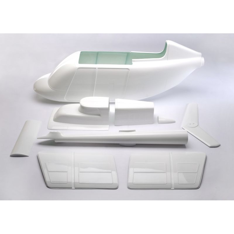 GRP básico de fuselaje JetRanger 1:6
