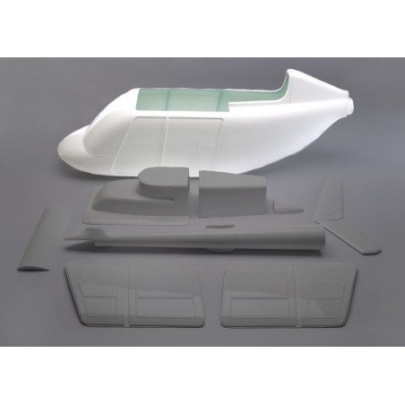 Sección central del fuselaje gran Jet Ranger