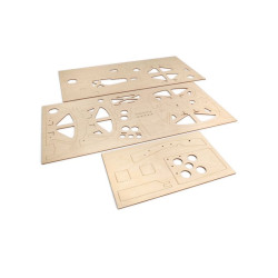 Mamparos de turbina Hughes 500 1:5