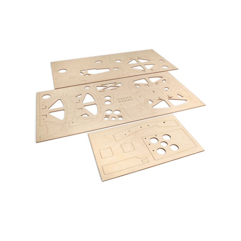 Mamparos de turbina Hughes 500 1:5