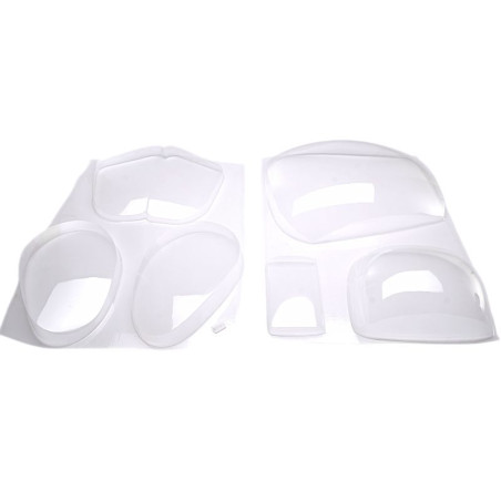 Juego de acristalamiento Hughes 500 D transparente