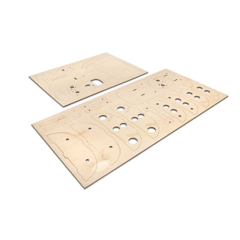 Juego de mamparo Hughes 500 1:6 Sky Fox