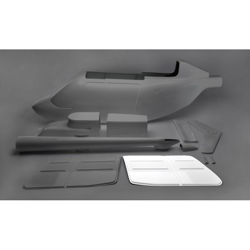 Conjunto de puertas Jet Ranger 1:4, derecha