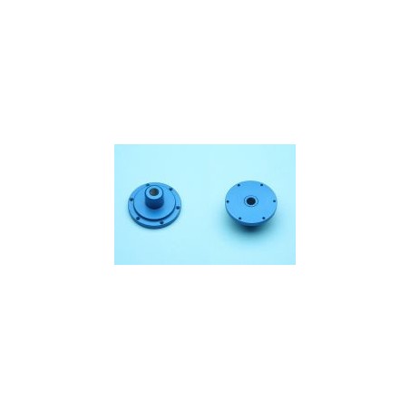 Blue anodized hub gear