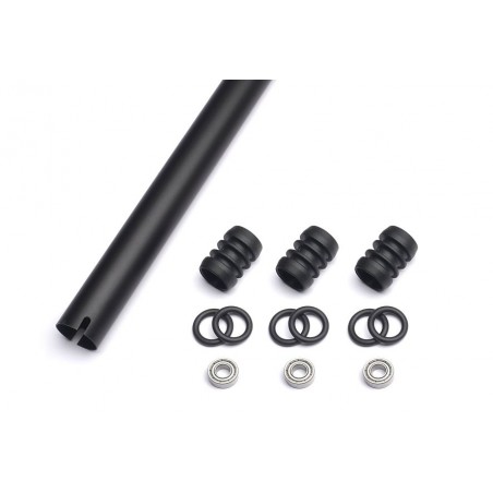 Tail boom, ballraced 20 x 0.5 x 790 mm, black