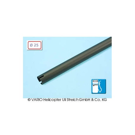 Tail boom 25 x 0.8 x 820 mm, black