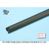 Tail boom 25 x 0.8 x 720 mm, black