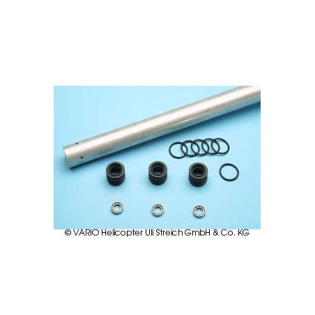 Tubo de cola con rodamientos 25 x 0.8 x 1055 mm
