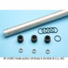 Tubo de cola con rodamientos 25 x 0.8 x 1055 mm