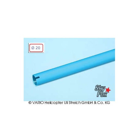 Tube AC 20 x 0,8 x 780 mm, bleu