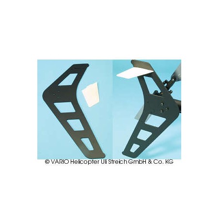 Kit empennages grand en aluminium