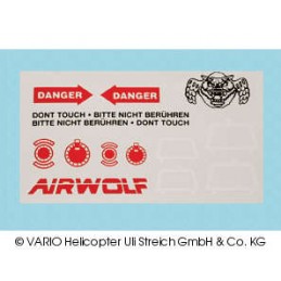 Autocollant AIRWOLF