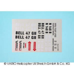 Decal sheet Bell 47 G II