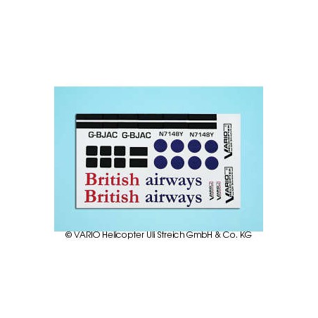 Aufkleber British airways