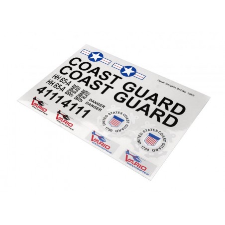 Decal sheet Coast Guard