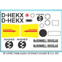 Hughes name placard sheet