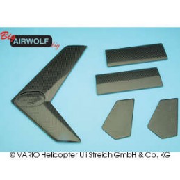 Stabiliser set big AIRWOLF, CF