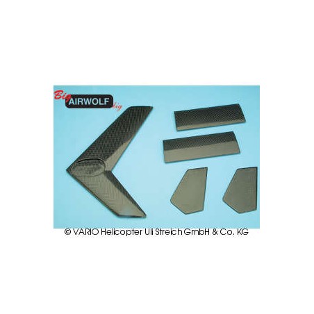 Stabiliser set big AIRWOLF, CF