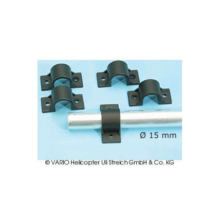 Kufenschelle GFK, 15 mm