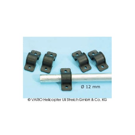 Skid clamp 12 mm ∅, GRP