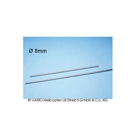 Tubo de transmision 8mm, en 2 partes