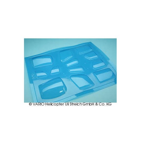 Set di vetri Bell 222 blu