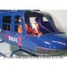 Kit verrières big Jet Ranger bleues