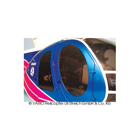 Hughes 500 E Seitenscheiben