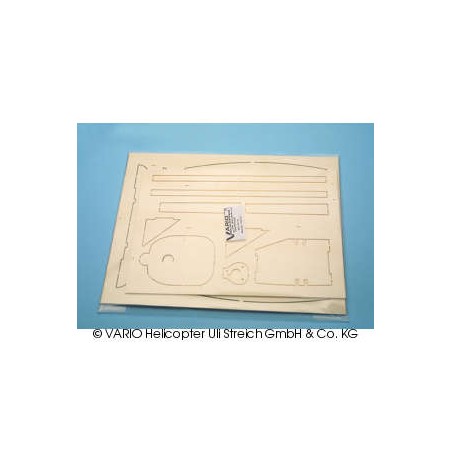 Set de maderas Bell UH-1D 1100